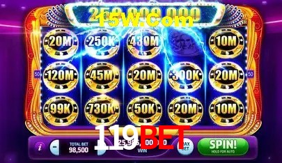 Jackpots e promoções na 119Bet